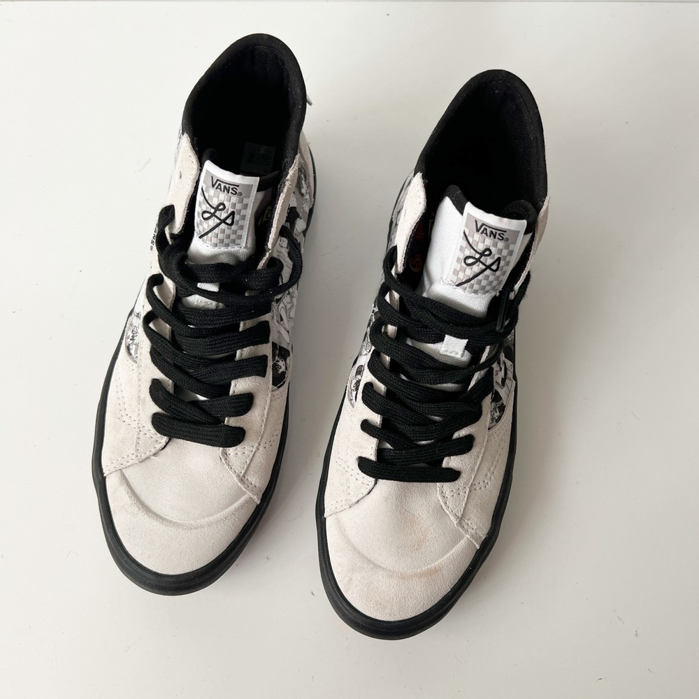 Vans Sailor Moon High Top‎ Shoes Size 10 Women's Anime Suede Leather - Picture 3 of 12